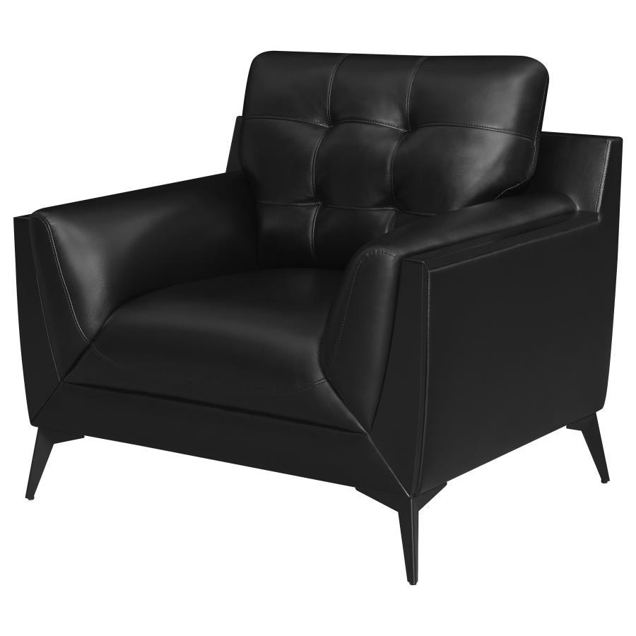 Moira - Arm Chair - Black