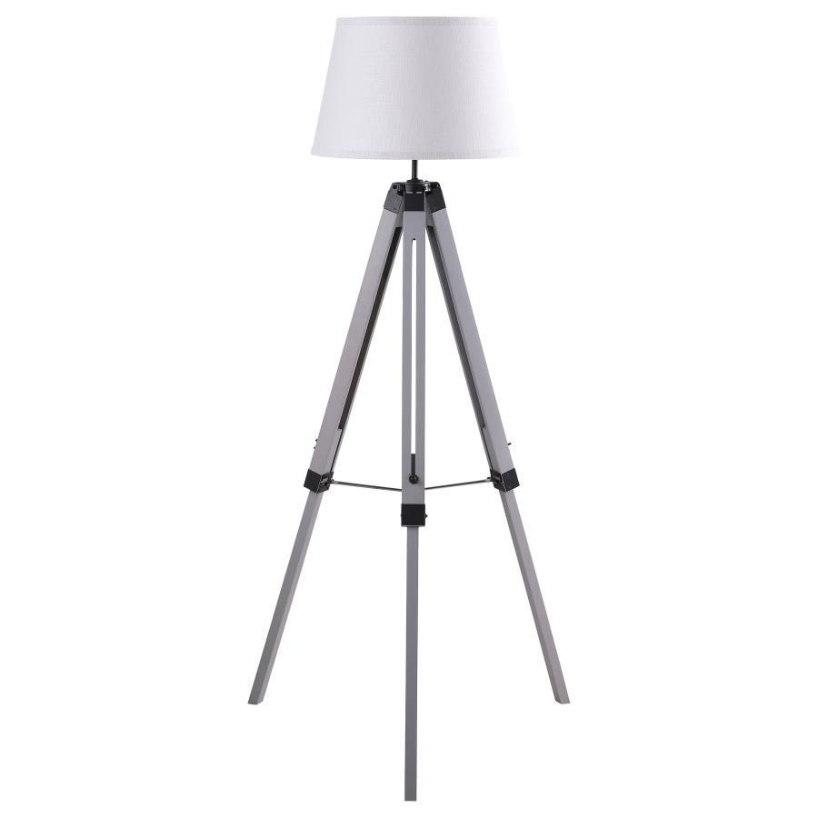 Floor Lamp Three Leg - Dark Gray