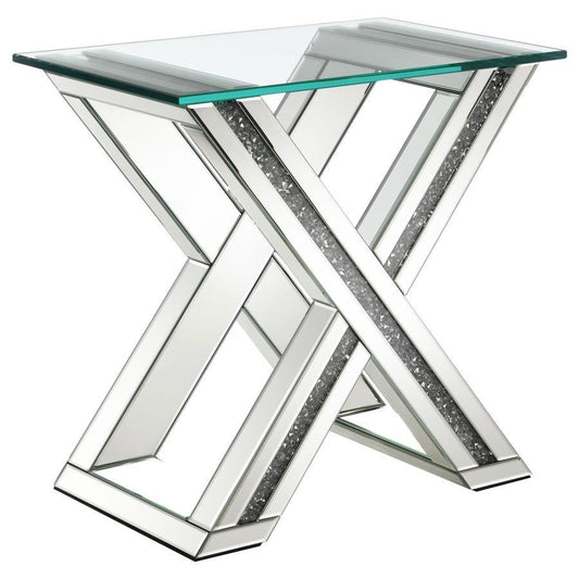 Bonnie - End Table - Pearl Silver