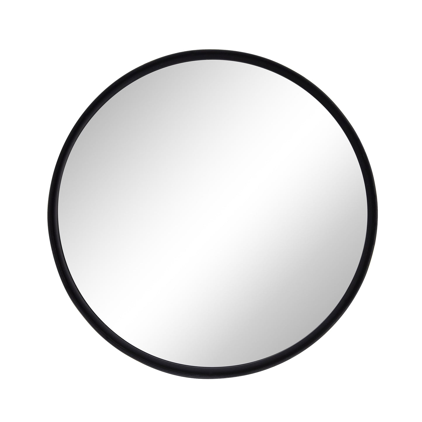 Round Mirror 24" - Black