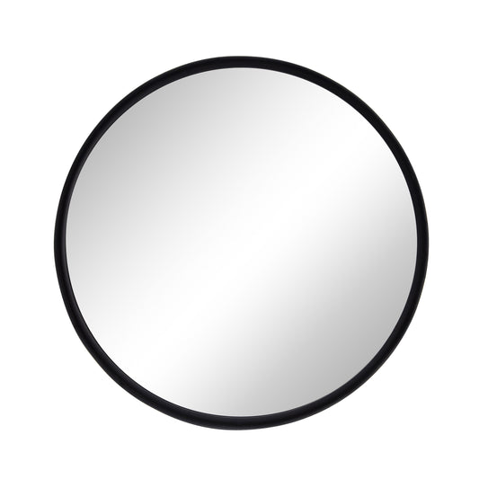 Round Mirror 24" - Black