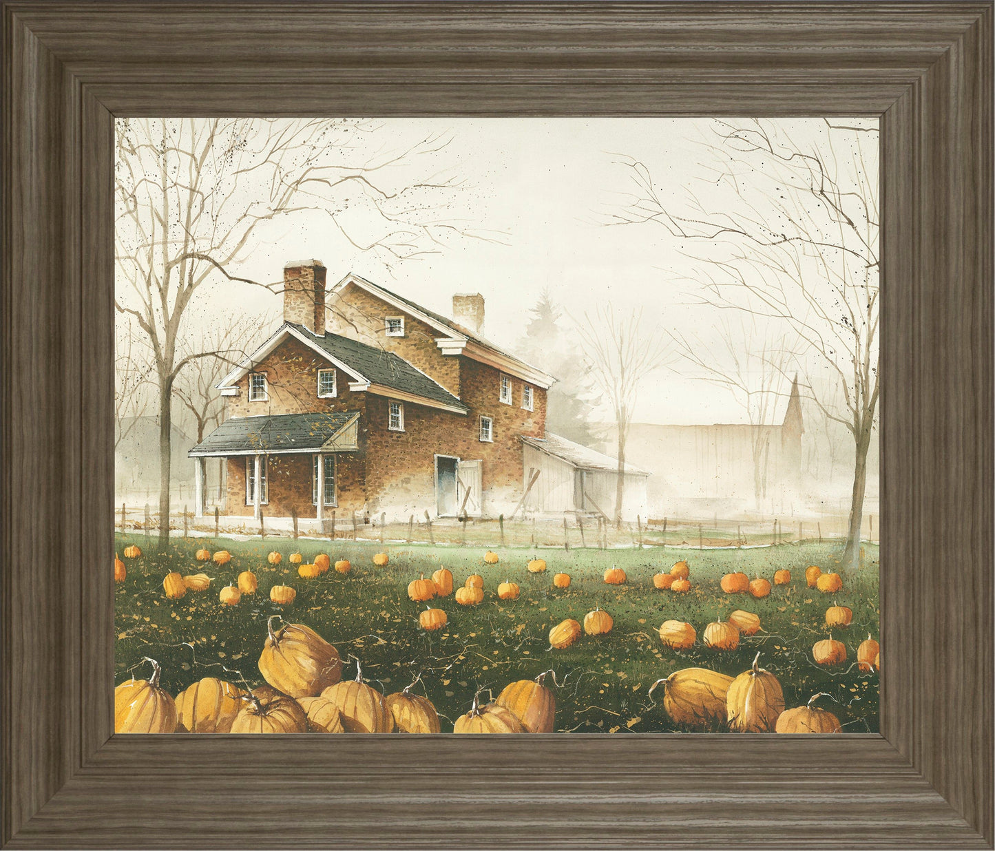 October Gray By John Rossini - Framed Print Wall Art