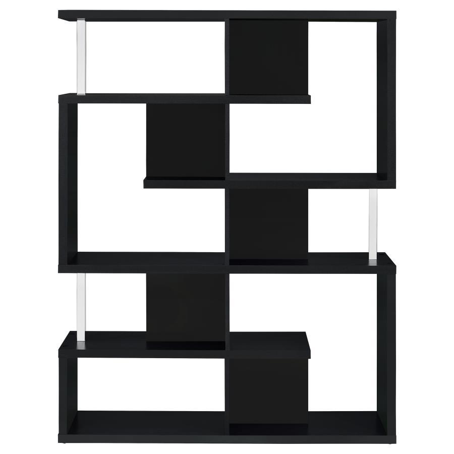 Coaster - 5-tier Geometric Design Bookcase