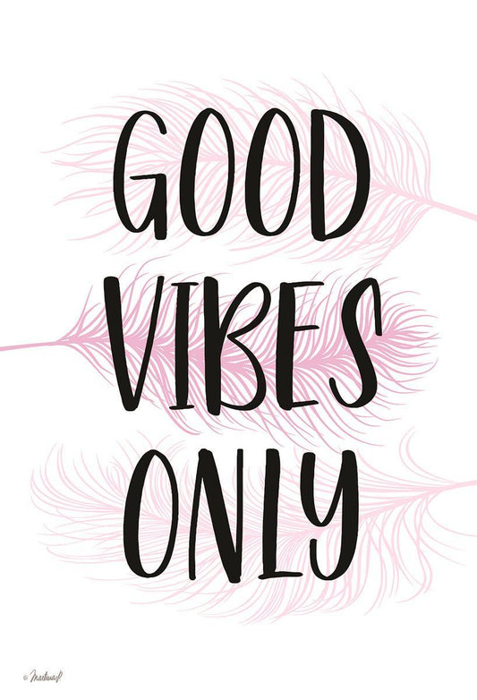 Small - Good Vibes Only By Martina Pavlova