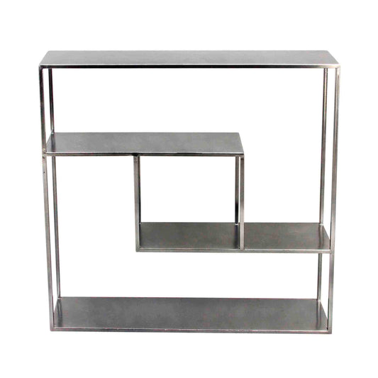 Square Wall Shelf - Silver