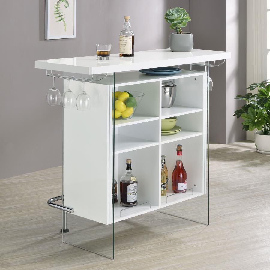 Acosta - Bar Unit - White