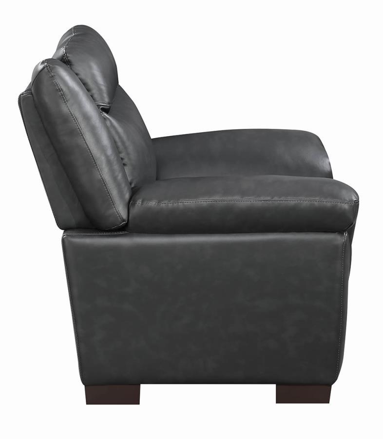 Arabella - Upholstered Chair - Gray