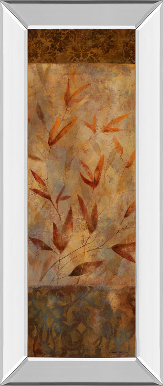 Autumn's Allure I By Carol Robinson Print - Mirror Framed Wall Art - Red