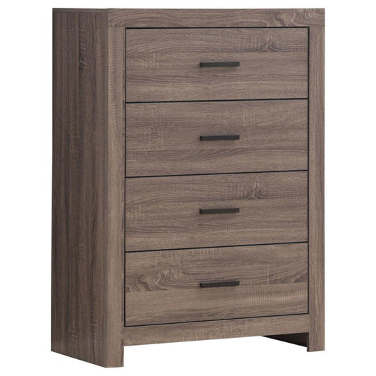 Brantford - 4-Drawer Chest - Barrel Oak