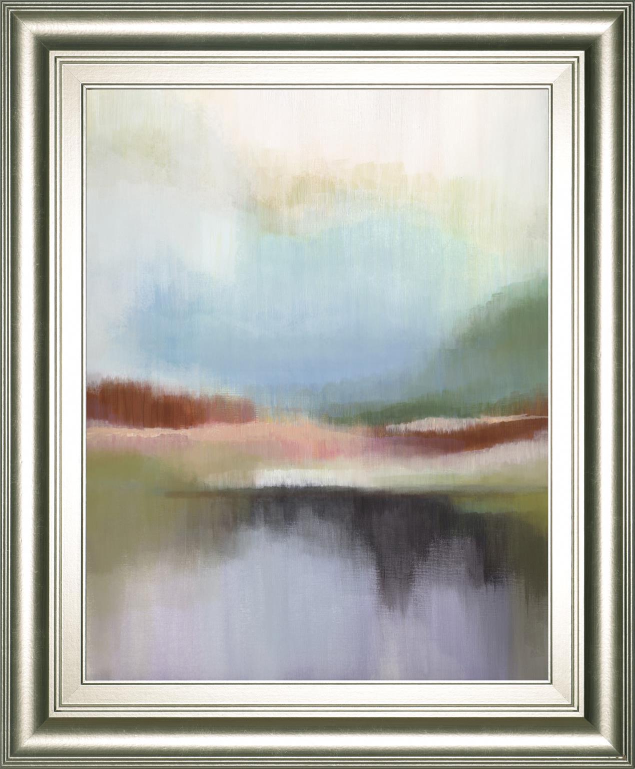 Spring Lake I By Alison Jerry 22x26 - Light Blue