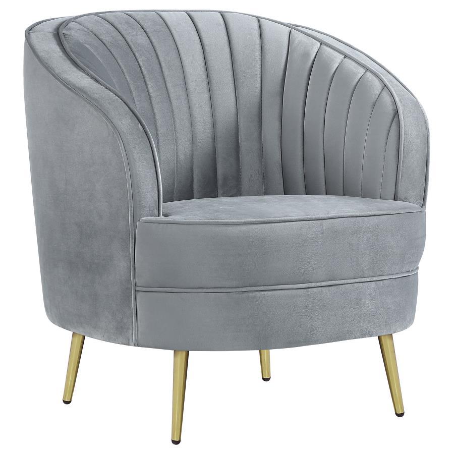 Sophia - Arm Chair - Pearl Silver