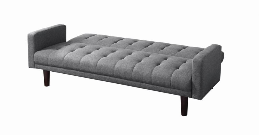 Sommer - Tufted Sofa Bed - Gray