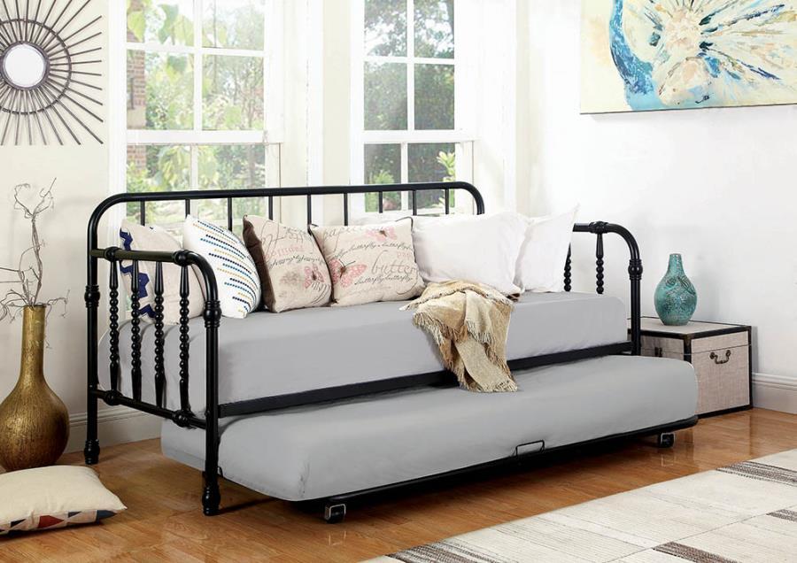 Coaster - Metal Daybed with Trundle