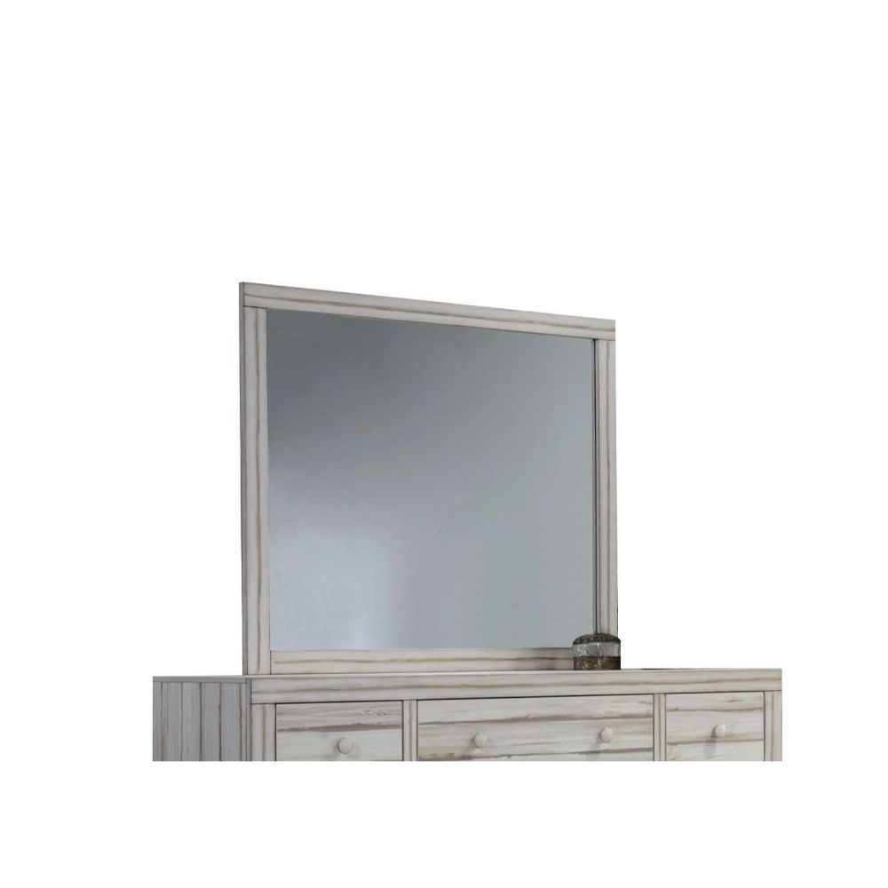 Shayla - Mirror - Antique White