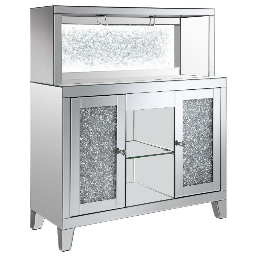 Wine Cabinet - Pearl Silver