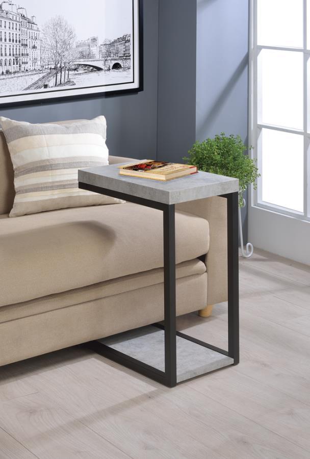 Coaster - Rectangular Accent Table with Bottom Shelf