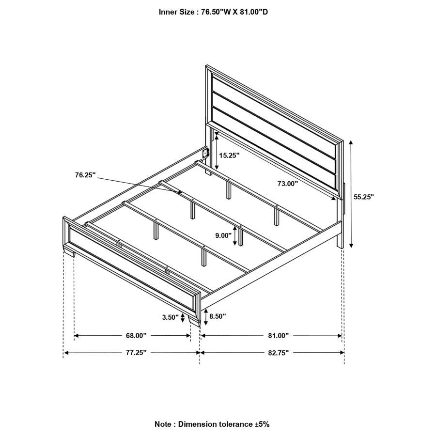 Brandon - Panel Bed