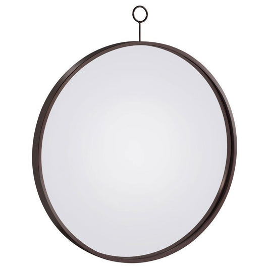 Gwyneth - Thin Frame Accent Mirror - Pearl Silver