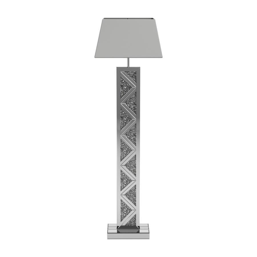 Carmen - Base Floor Lamp - Pearl Silver