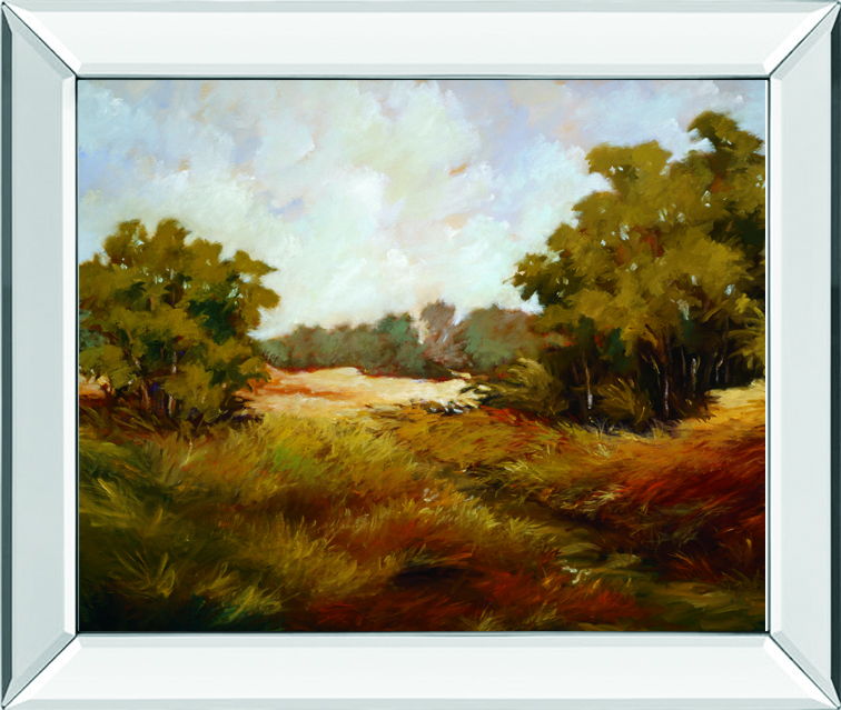 Peaceful Retreat I By Baynes, M - Mirror Framed Print Wall Art