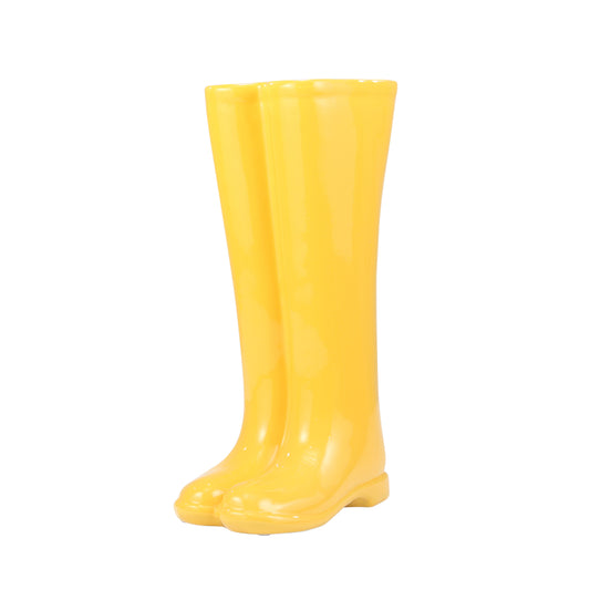 Boots Umbrella Stand - Yellow