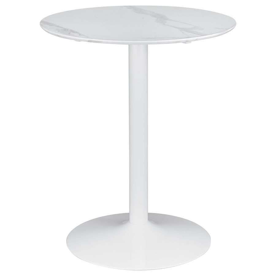 Arkell - Round Counter Table - White