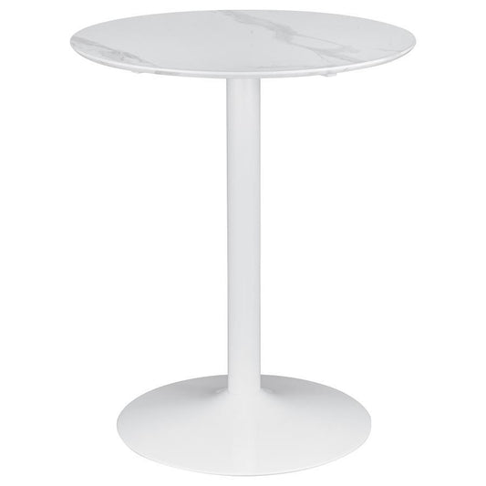 Arkell - Round Counter Table - White