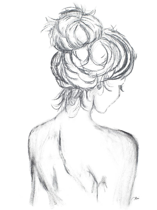 Small - Messy Bun II By Gina Ritter