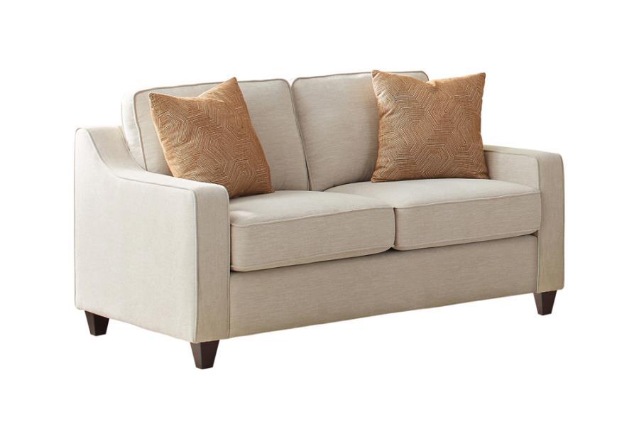 Christine - Loveseat - Beige