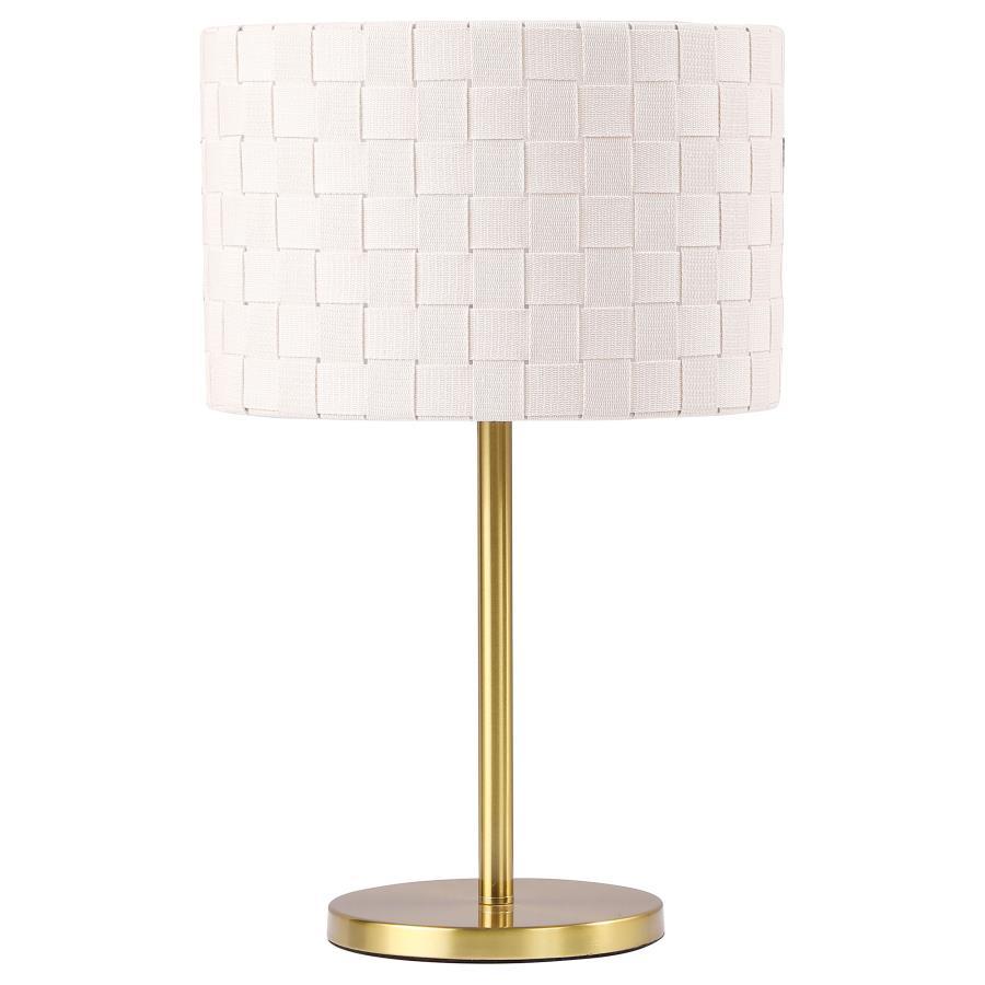 Table Lamp Fabric - Yellow