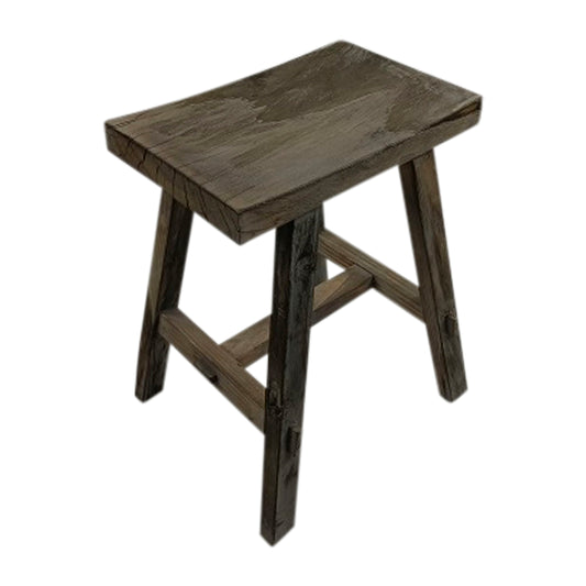 Rectangular Stool - Gray