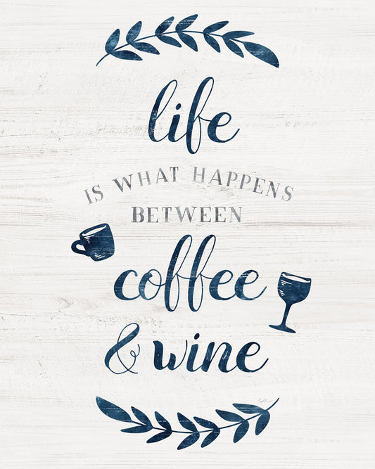 Small - Between Coffee And Wine By Natalie Carpentieri