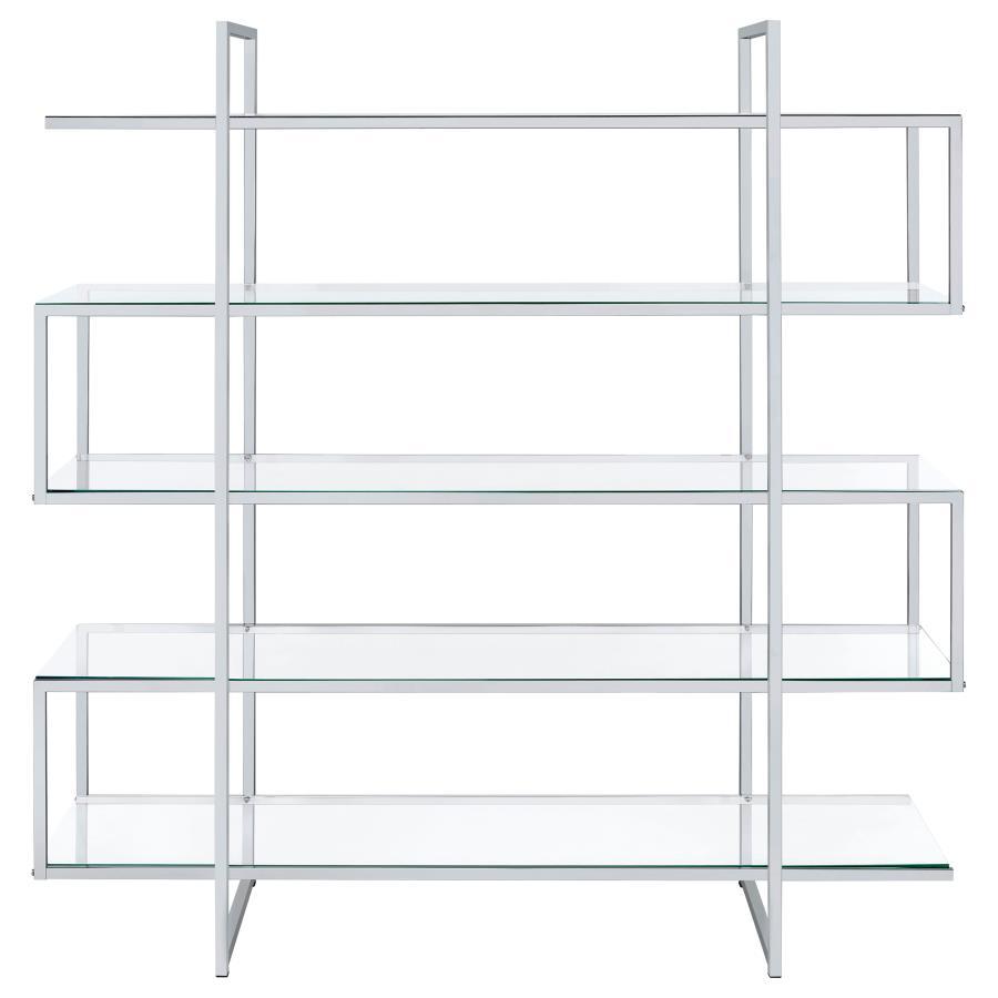 Elmer - 5-Shelf Bookcase - White