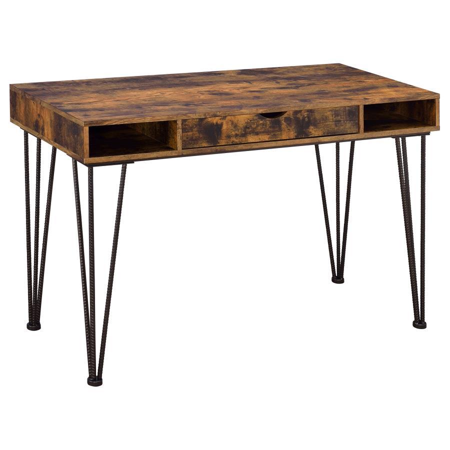 Olvera - Writing Desk - Brown