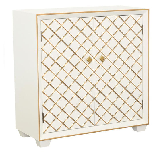 Belinda - 2-Door Accent Cabinet - White