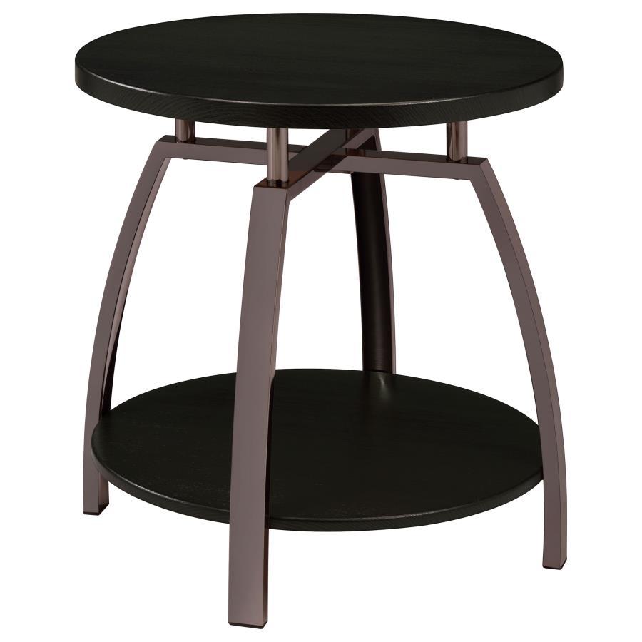 Dacre - End Table - Black