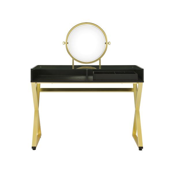 Coleen Vanity Desk W/Mirror & Jewelry Tray