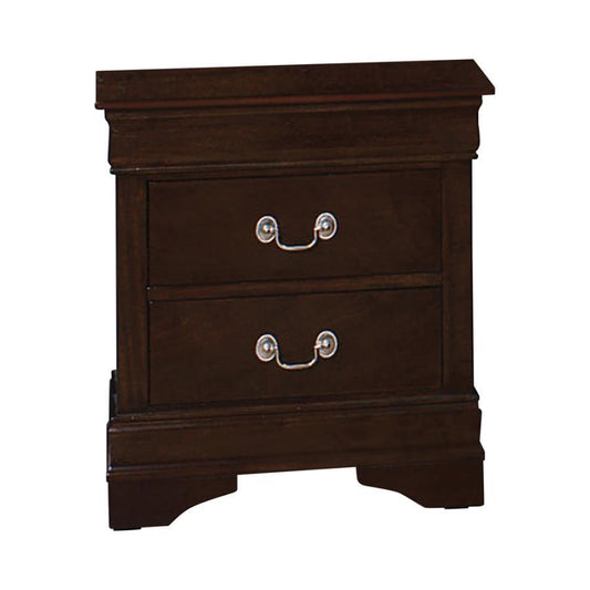 Louis Philippe - Two-drawer Nightstand