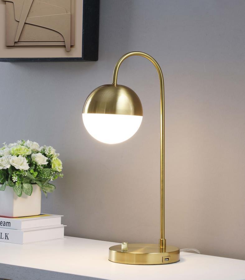 Table Lamp Metal - Yellow