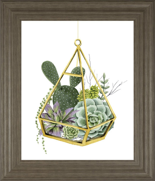 Wild Terrarium I By Grace Popp 22x26 - Green