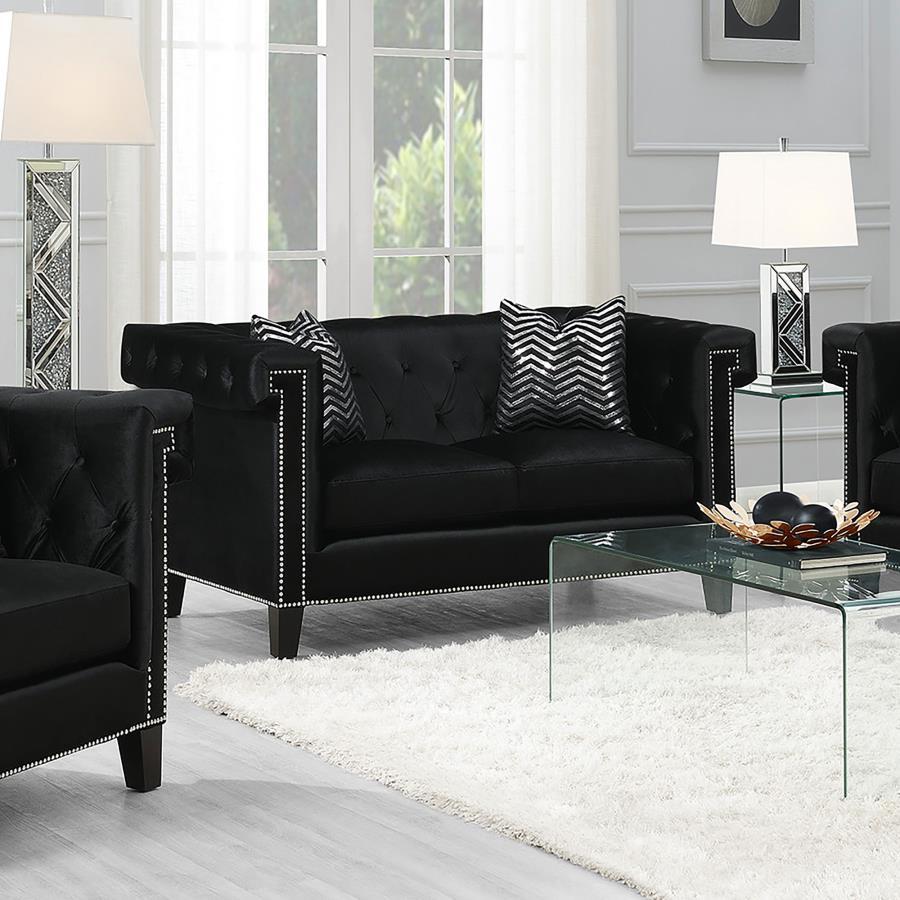 Reventlow - Loveseat - Black