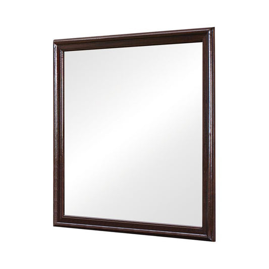 Louis Philippe - Mirror - Wood - Brown