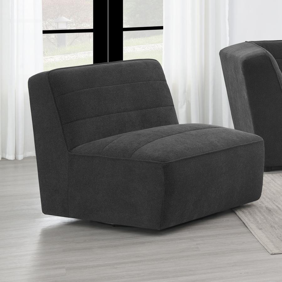 Armless Chair - Black