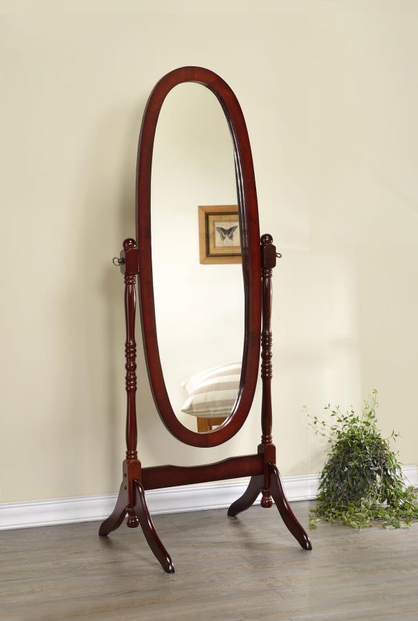 Coaster - Oval Cheval Mirror