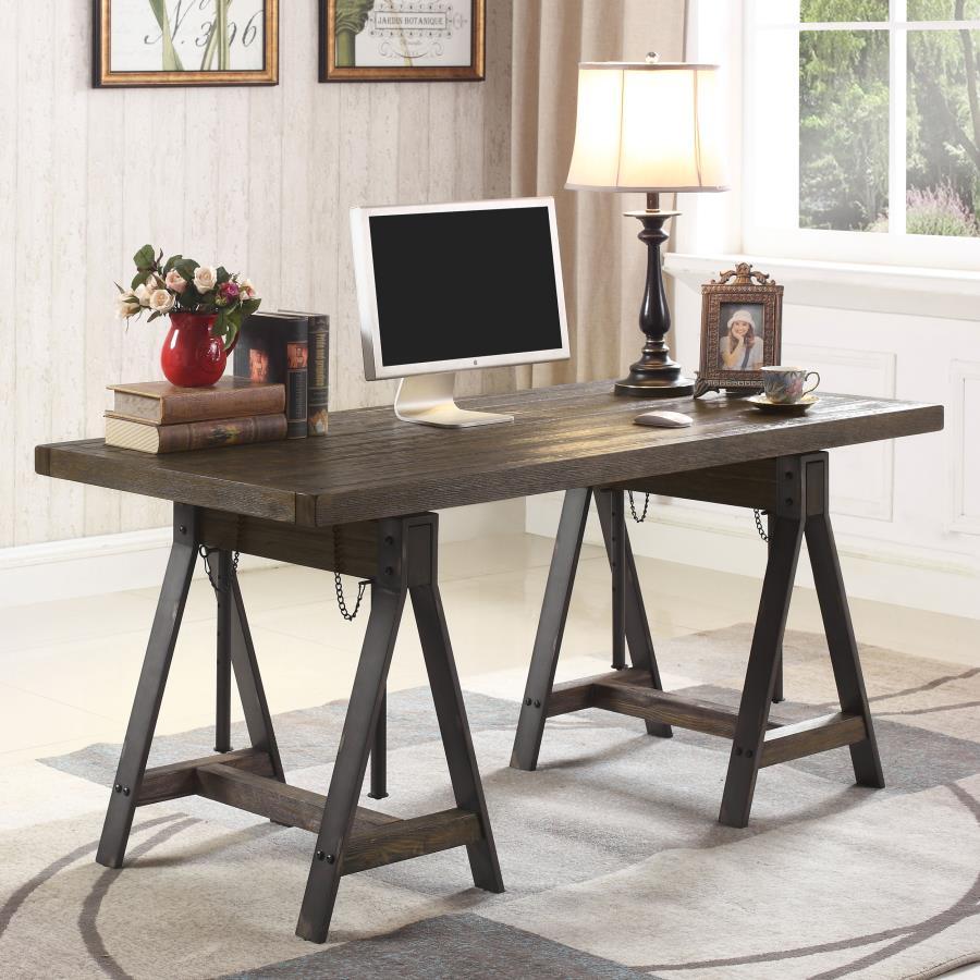 Delmar - Writing Desk - Brown