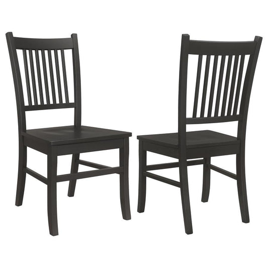 39" Dining Chair (Set of 2) - Black