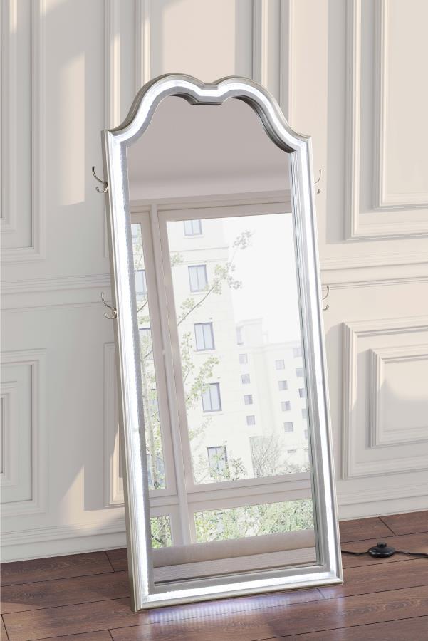 Floor Mirror - Pearl Silver