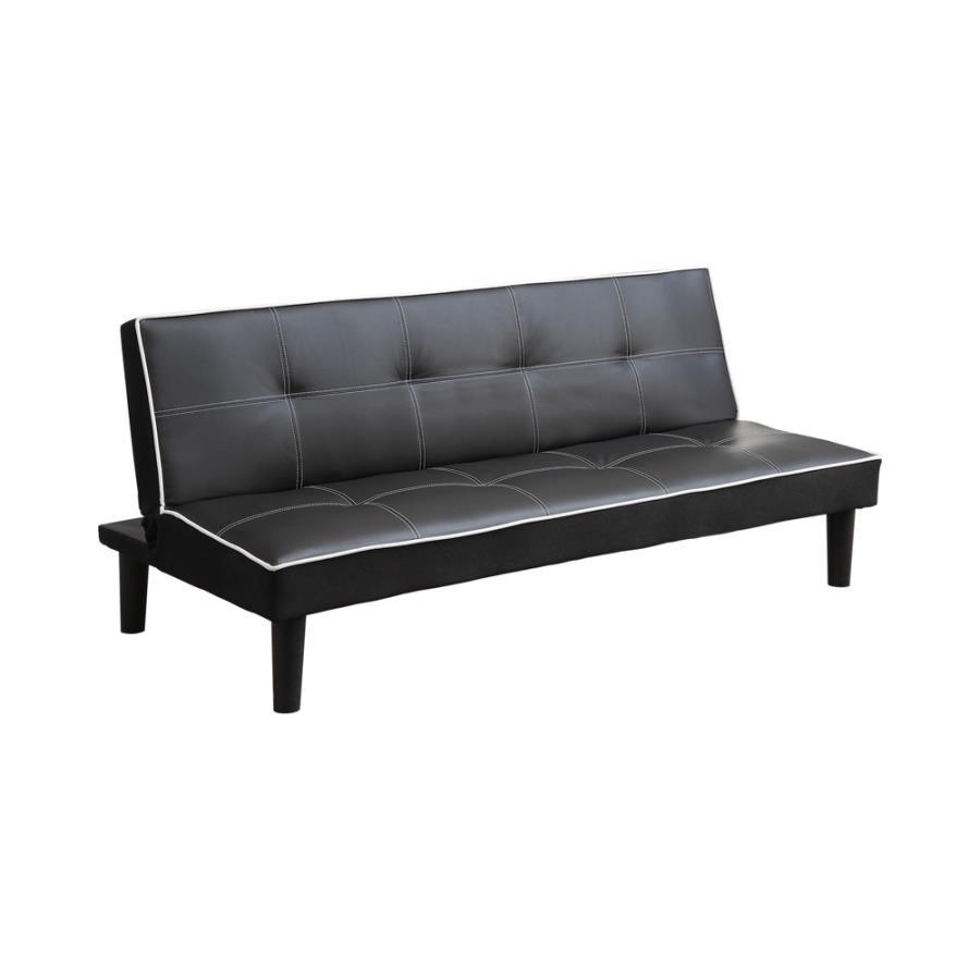 Katrina - Tufted Upholstered Sofa - Black