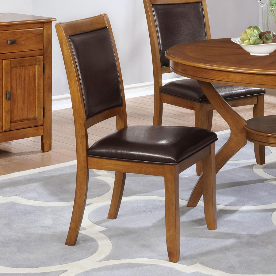 Nelms - Upholstered Side Chair (Set of 2) - Black