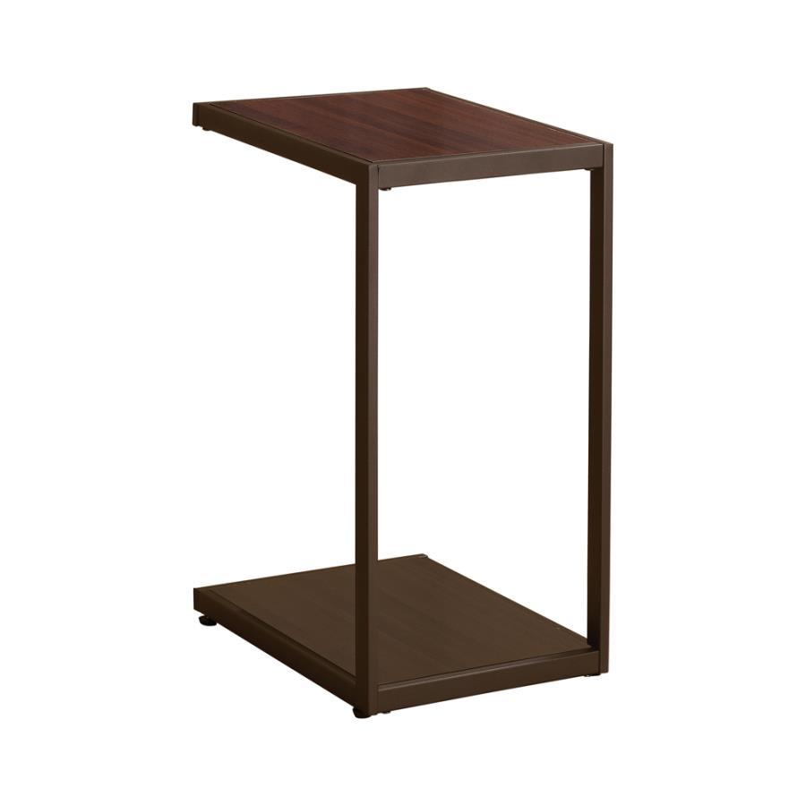 Coaster - Rectangular Accent Table with Bottom Shelf